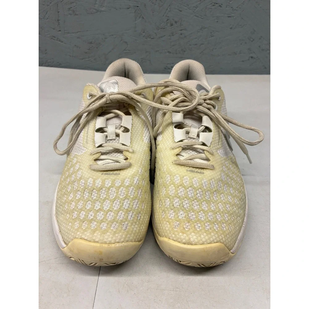 Head Revolt Pro 3.0 Tennis Shoes Performance Womens Size 9 White Cream Sneakers